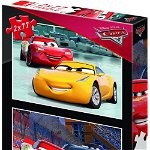 Dino Toys Puzzle 2 in 1 - Cars 3: Cursa cea mare (77 piese)