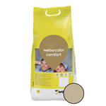 Chit de rosturi gresie si faianta Weber Comfort Nutt, bej, interior/exterior, 5 kg