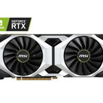 Placa video MSI GeForce RTX 2080 SUPER VENTUS, 8GB, GDDR6, 256-bit