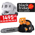 Kit Complet Drujba (fierastrau electric) iHunt Strong Chainsaw 58V Power, iHunt