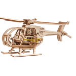 Puzzle mecanic 3D - Elicopter, Wooden City