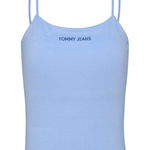 Tommy Jeans top femei, culoarea alb DW0DW17364, Tommy Jeans