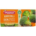 Piure Plasmon din broccoli, 2x80 g, de la 4 luni