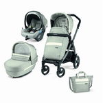 Carucior 3 in 1 Peg Perego, Book 51 Titania, Lounge, Luxe Pure