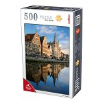 Puzzle Gent, Belgia - Puzzle 500 piese, Deico