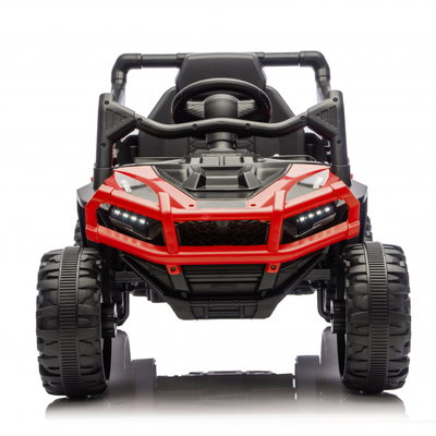 Masinuta electrica Nichiduta Off Road UTV Red cu telecomanda 2.4G,acumulator 12V4.5Ah,doua motoarex35W,slow start,roti robuste cu rulment,suspensii,usi cu deschidere,bluetooth, Nichiduta