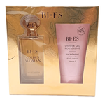 Bi-Es Set Women Golden Woman Eau de Parfum  Gel de Dus, BI-ES