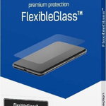 Folie ecran 3MK FlexibleGlass Lite, pentru Xiaomi Redmi 10C, Structura hibrida, 6H, 0.16 mm, Transparent, 3MK
