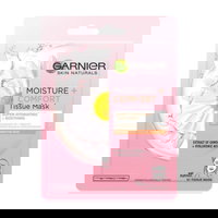 Masca Servetel  Moisture + Comfort cu musetel pentru ten uscat si sensibil - 32 g, Garnier