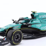 Automacheta Bburago Aston Martin AMR23 1:43, albastru
