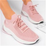 Pantofi sport, culoare Roz, material Textil - cod: P9867, Sevan