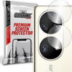 Folie de protectie camera foto, GrizzGlass HybridGlass Camera de sticla hibrida pentru lentile pentru Huawei P50 Pro, GrizzGlass