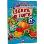 Activitati distractive Legume si fructe. 53 autocolante