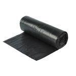 Saci menajeri 35 l 50 x 70 cm LDPE negru 15 bucati/rola, Intern