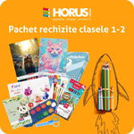 Pachet rechizite școlare, set complet, 25 piese, pentru Clasele 1-2, 