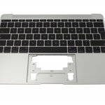 Tastatura Apple MacBook A1534 cu Palmrest argintiu, Apple