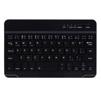 Tastatura wireless techstar®, bluetooth 3.0, acumulator, compatibila android/windows/mac, slim