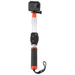 Selfie Stick GP-MNP-T01 Lungime 36 - 62CM Filet 1/4Inch Waterproof Plutitor Negru, Telesin