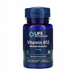 Vitamin B12 Methylcobalamin, 5000 mcg, Life Extension, 60 drajeuri
