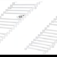 Uscator electric pentru prosoape, 500W, economic, ecran LCD, program saptamanal