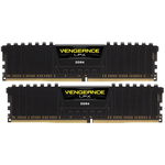 Memorie Corsair Vengeance LPX, 32GB, DDR4, 2400MHz, CL16 Negru, kit 2x16GB