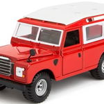 Macheta Bburago 1 24 Land Rover Series II red, Bburago