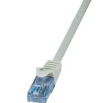 LOGILINK - Patch Cable Cat.6A 10GE Home U/UTP EconLine grey 1,50m, Logilink