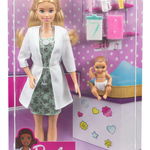 Papusa Barbie Careers - Barbie pediatru, cu accesorii