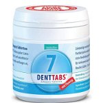 Tablete pentru curatarea dintilor cu menta si stevie, cu fluor - 125 tablete - Denttabs, Denttabs