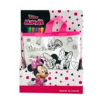 Set creatie Disney Minnie Mouse - Geanta de colorat