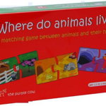 MomKi Puzzle - Unde locuiesc animalele