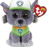 Jucarie de plus TY - Paw Patrol, Rocky, 15 cm