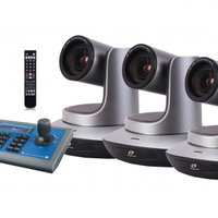 Telycam PTZ Full HD Zoom 20X NDI/SDI set 3 cu controller Cadou