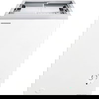 HEINNER Lada frigorifica comerciala Heinner HSF-M84WHC, capac din sticla, 84L, clasa C, functionare convertibila (frigider/congelator), 1 cos, alb, HEINNER