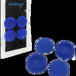 Silicone Thumb Grips Concave & Convex Blue PS4