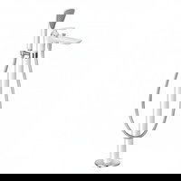 BATERIE CADA/DUS KLUDI BALANCE, FIXARE IN PARDOSEALA, CROM/ALB