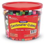 Set Learning Resources Cuburi Multicolore 1cm