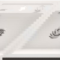 Chiuveta bucatarie Deante Zorba Alb cu 1 vas de scurgere, 