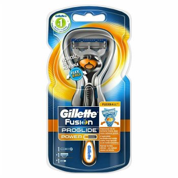 Gillette - Aparat de ras  Fusion Proglide Power Flexball 1 rezerva