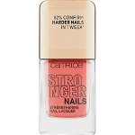 Lac de unghii Catrice intaritor Stronger Nails 02 Burly Coral, 10.5 ml