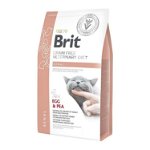 BRIT GF Veterinary Diet Renal, Ou și Mazăre, dietă veterinară pisici, hrană uscată fără cereale, afecțiuni renale, 400g, Brit Veterinary Diets