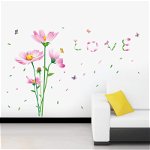Sticker perete Bees and Flowers, Sticky Art