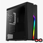 Sistem Desktop PC Gaming ROBAZAR Slick cu procesor Intel® Core™ i5-11400F Rocket Lake 2.6 GHz, 16GB DDR4, 500 GB SSD, GIGABYTE GEFORCE RTX 4060 D6 8GB GDDR6, 