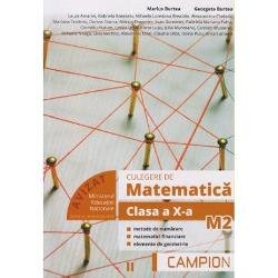 Culegere matematica M2 clasa X-a