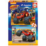 Puzzle Educa - Blaze and The Monster Machines, 2x20 piese (16820), Educa