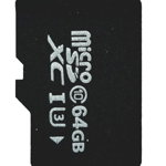 Card memorie Micro SD 64Gb, Clasa de viteza 10, 