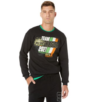 Imbracaminte Barbati UFC Team Conor McGregor Slant Crew Black, UFC
