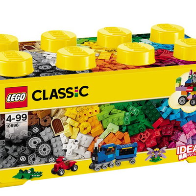 LEGO Classic. Cutie medie de constructie creativa 10696, 484 piese, Lego