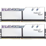 Kit Memorie G.Skill Trident Z Royal RGB Silver 32GB, DDR4-3000MHz, CL16, Dual Channel