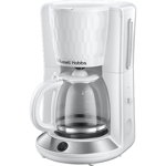 Cafetiera Russell Hobbs 27010-56 Honeycomb Coffee Maker 1.25L 1100W, Alb